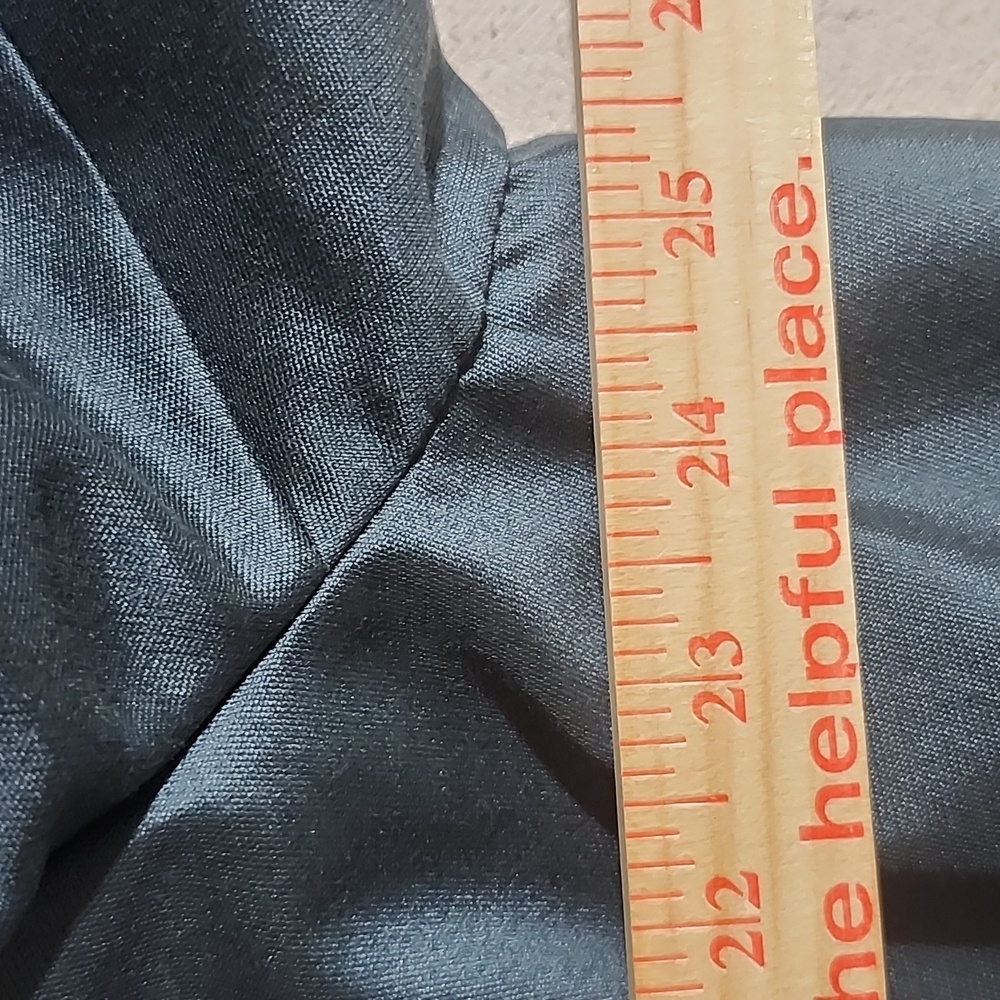 NWT Talbots 22W Dark Teal Blue Silk Blazer Jacket - Picture 8 of 16